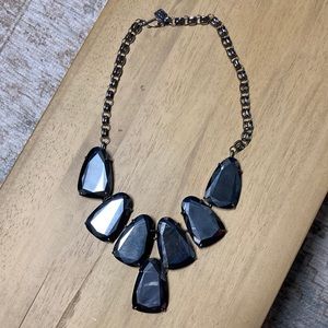 Kendra Scott Necklace - Gunmetal